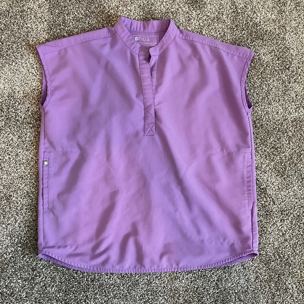 Figs Purple Scrubs Set Size XS